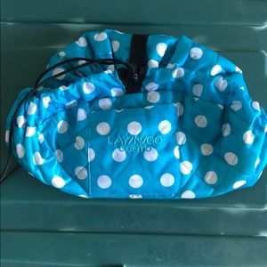 Lay and go cosmetics bag